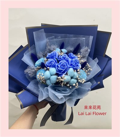 香皂玫瑰花束